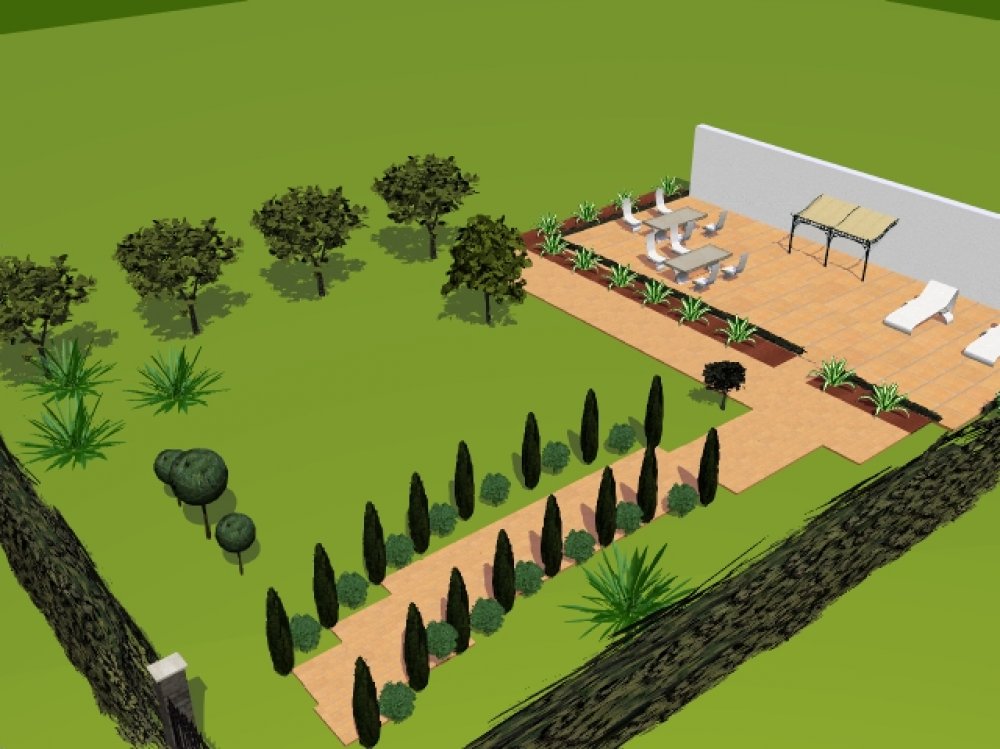 Plan 3d jardin Aménagement bureau entreprise Plan 3d jardin Aménagement bureau entreprise